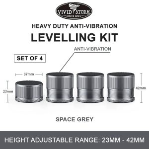 Pieds support anti-vibration